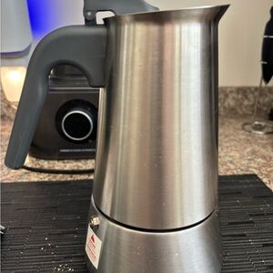 Princess House Stainless Steel Stovetop Espresso Maker